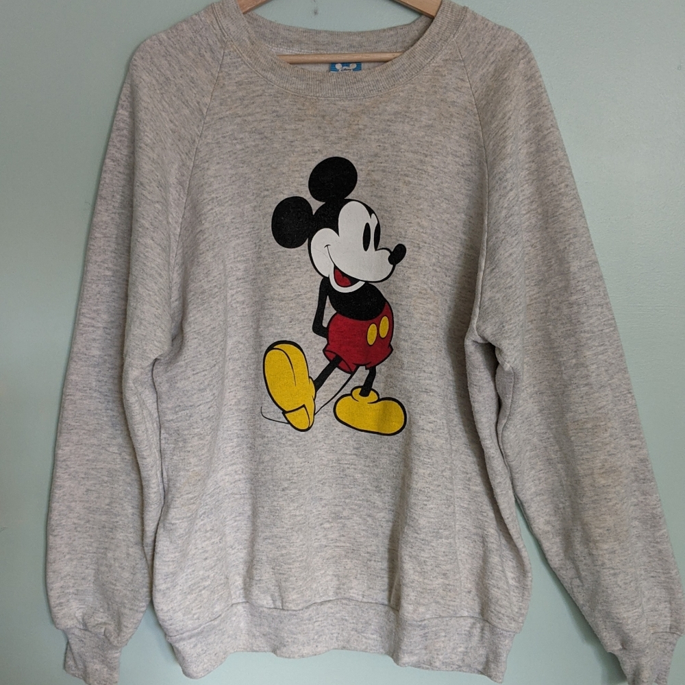 Vintage 1980s Disney Mickey Mouse Sweatshirt
